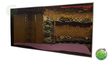 Très grand miroir riant